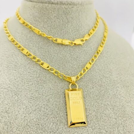 Fine 14k gold necklace 55cm 26MAY62