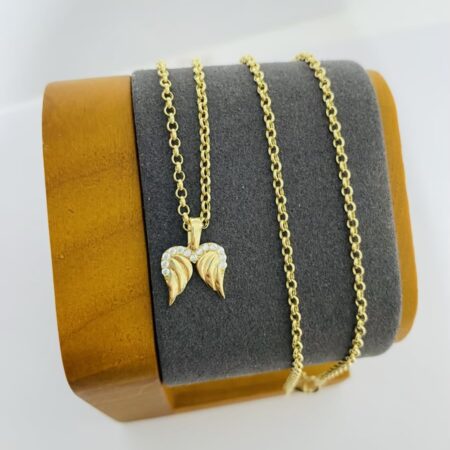 Fine 14k gold necklace 50cm 26MAY64B