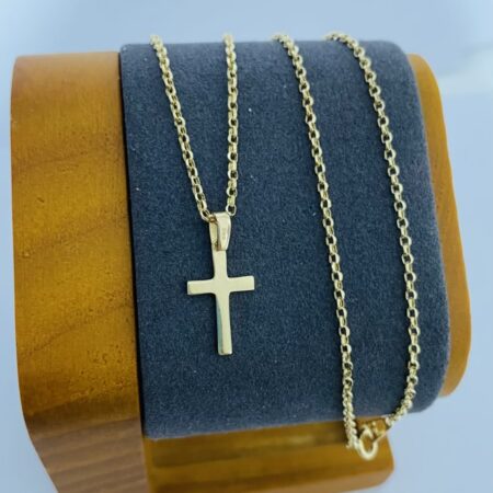 Fine 14k gold necklace 35cm 26MAY72