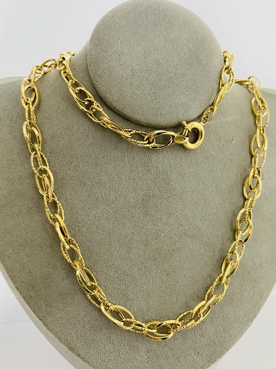 Fine 14k gold necklace 55cm 26MAY80AB