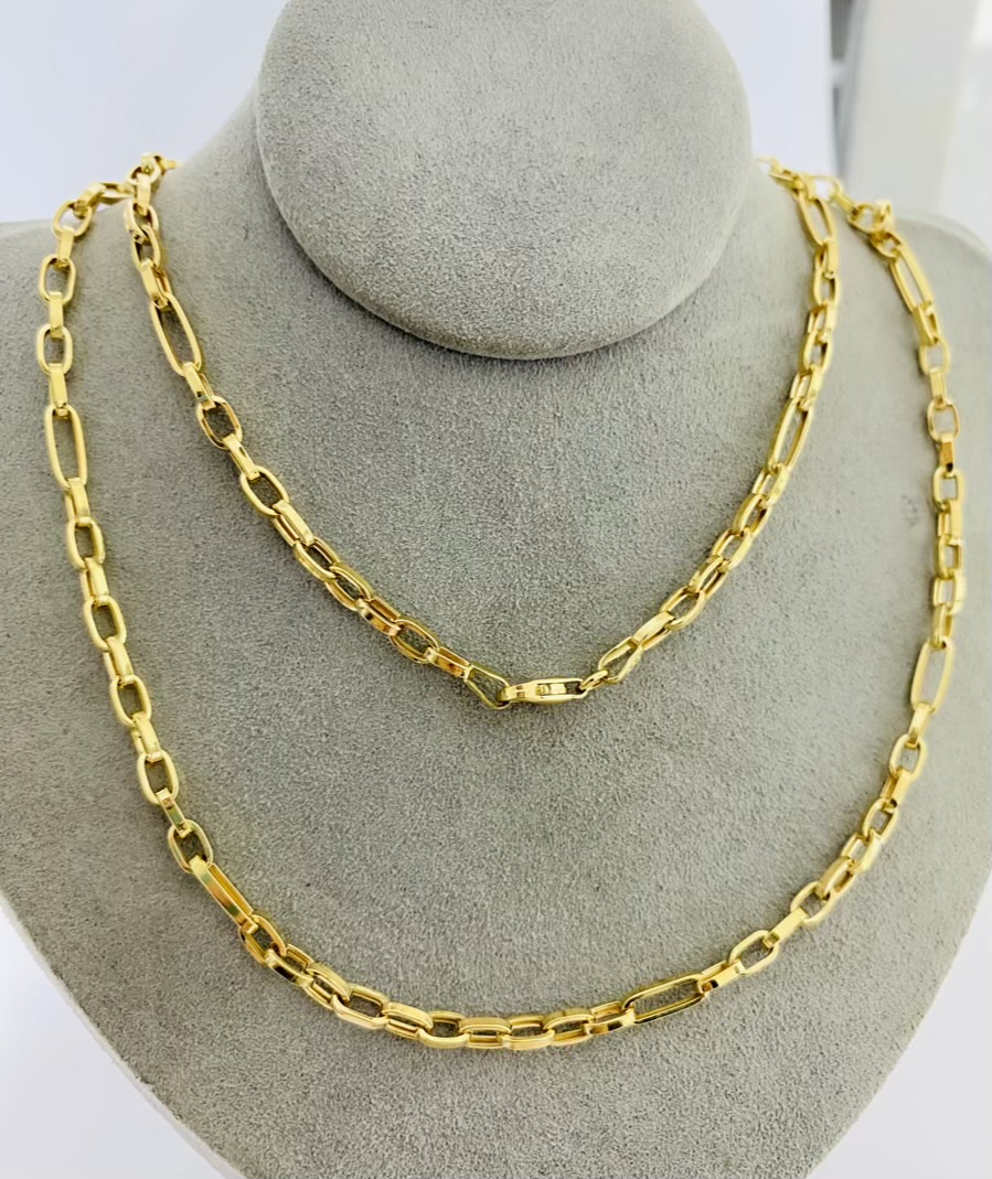 Fine 14k gold necklace 50cm 26MAY81AB