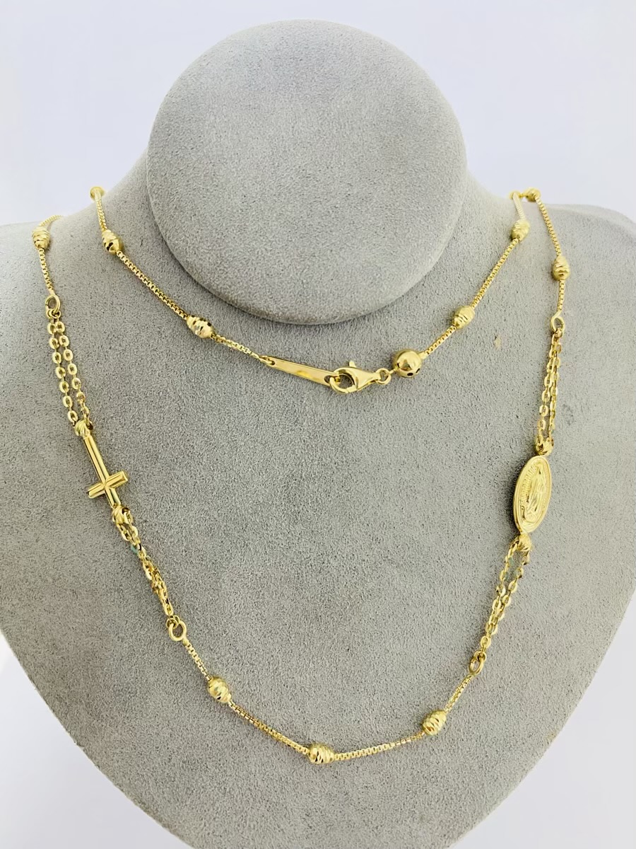 Fine 14k gold necklace 50cm 26MAY83