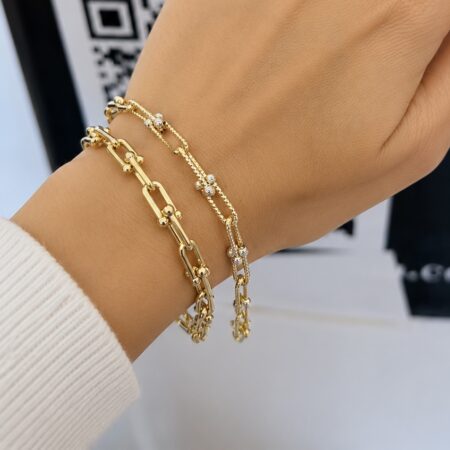 14k gold bracelet TFN-92