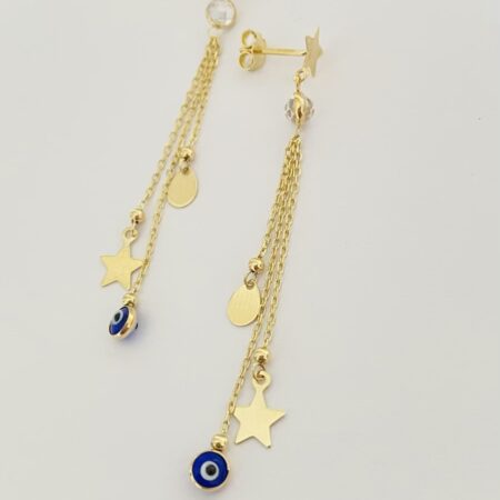 14k gold  earrings 26MAYEE08