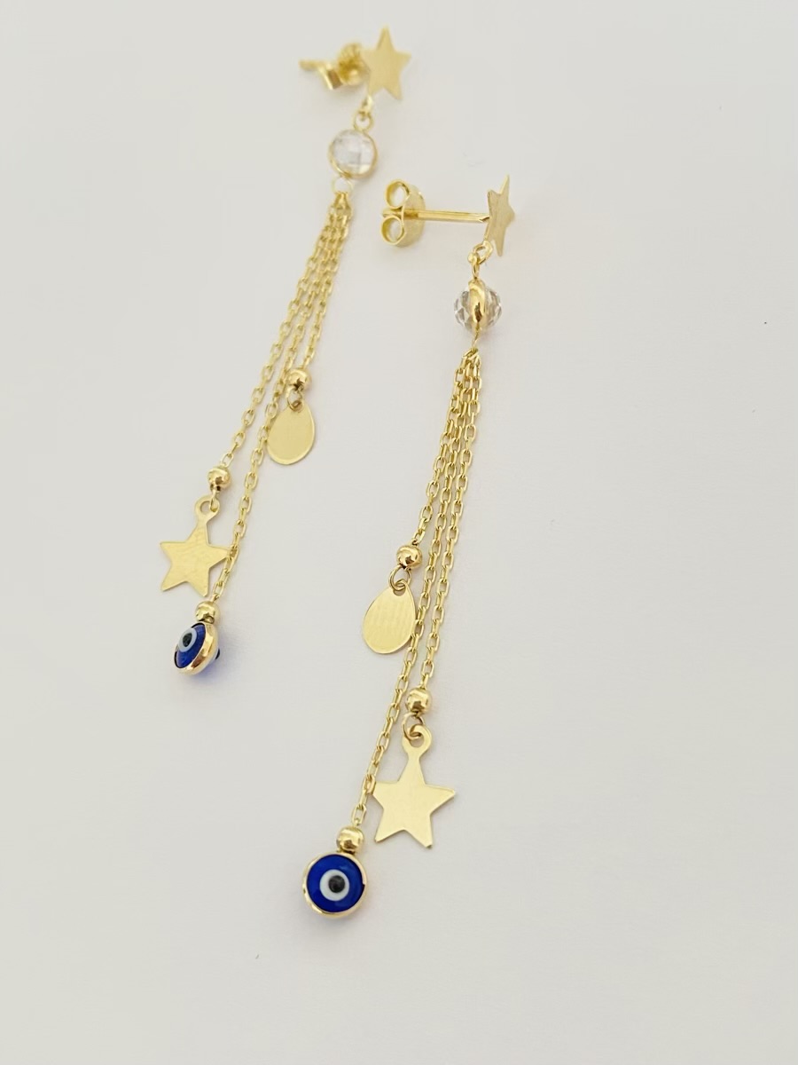14k gold earrings 26MAYEE08