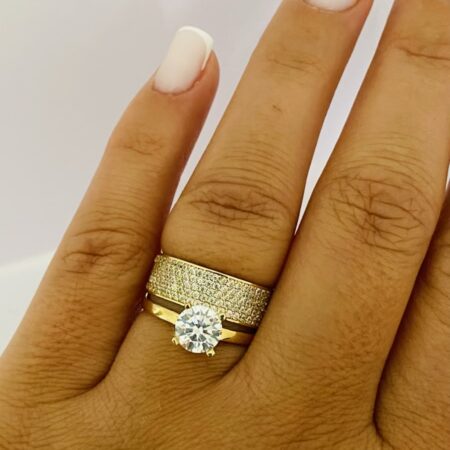 14k gold Ring  OLD26AI size 14/54/N