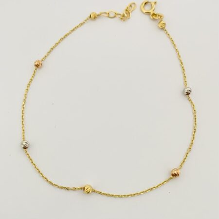 Fine 14k gold  bracelet MA2618J