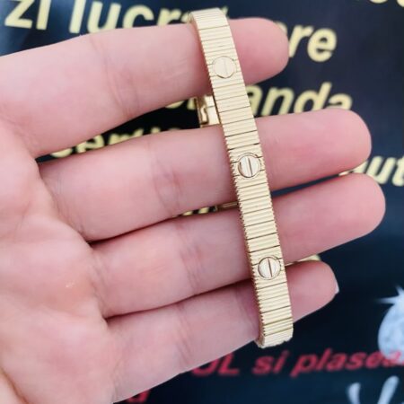 NEW MODEL 14k gold bracelet 17cm