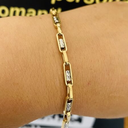 Fine 14k gold  bracelet JL26-A4