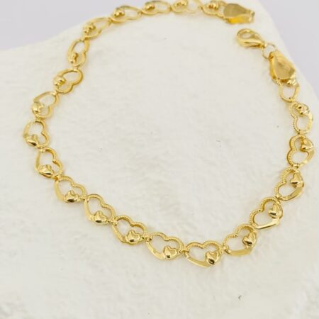 Fine 14k gold  bracelet JL26-A10