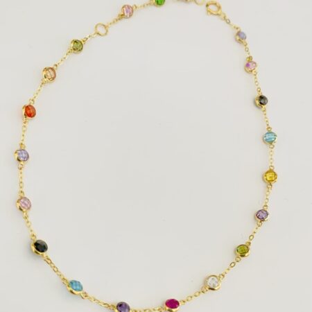 14k gold ankle bracelet 26JL1