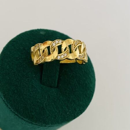 14k gold Ring 26-JN5 size 16/56/P