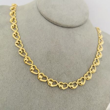 Fine 14k gold chain 45cm JUN015