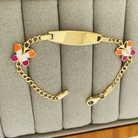 Fine 14k gold Kids bracelet JULI3