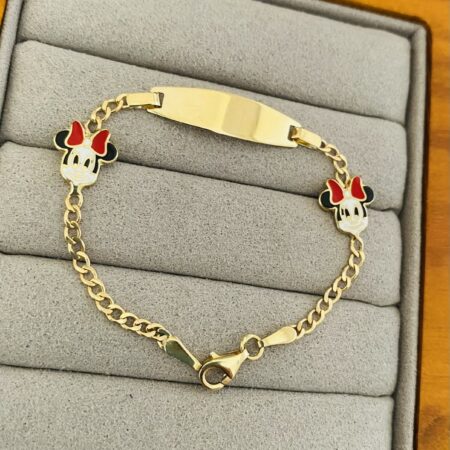 Fine 14k gold Kids bracelet JULI4