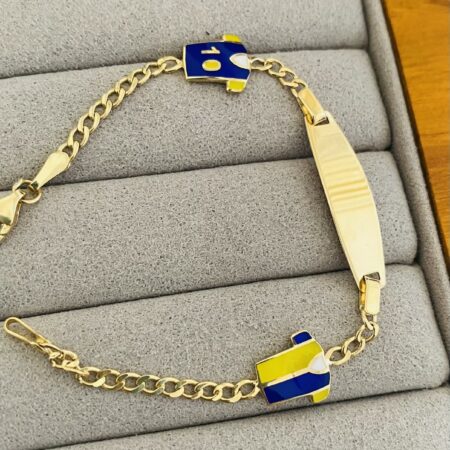 Fine 14k gold Kids bracelet JULI7