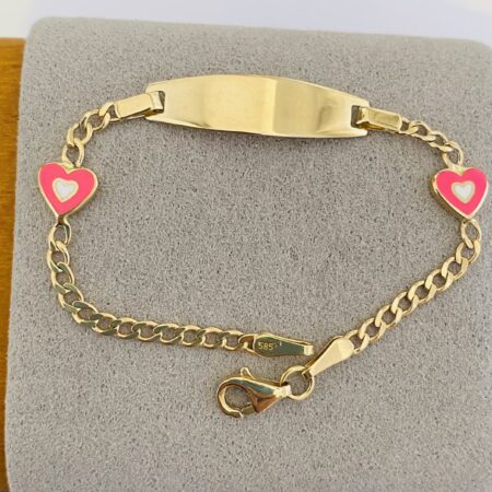 Fine 14k gold Kids bracelet JULI8