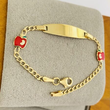 Fine 14k gold Kids bracelet JULI13