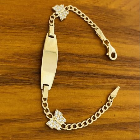 Fine 14k gold Kids bracelet JULI14