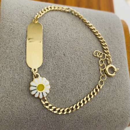 Fine 14k gold Kids bracelet JULI17