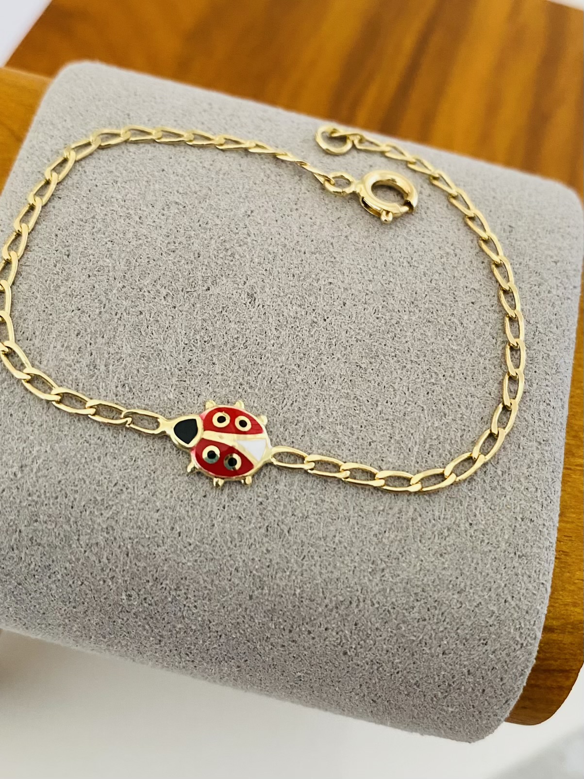 Fine 14k gold Kids bracelet JULI26
