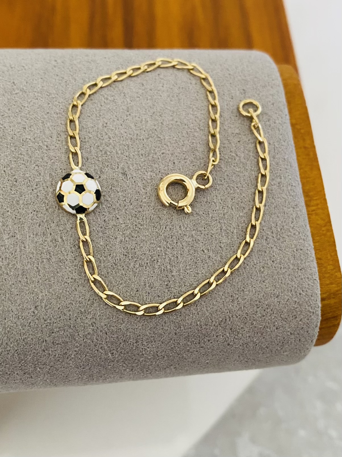 Fine 14k gold Kids bracelet JULI30
