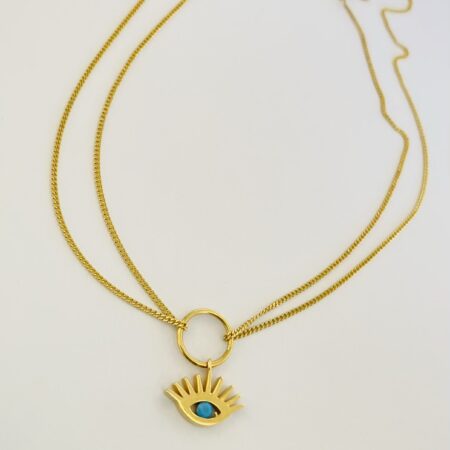 Fine 14k gold chocker 26JLY-08