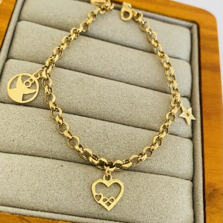 14k gold bracelet 26JLYY-3