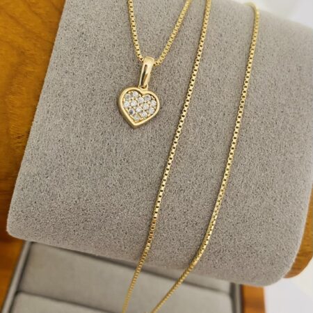 Fine 14k gold necklace 50cm 26JY-1A
