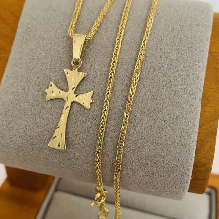 Fine 14k gold necklace 50cm 26JY-1J
